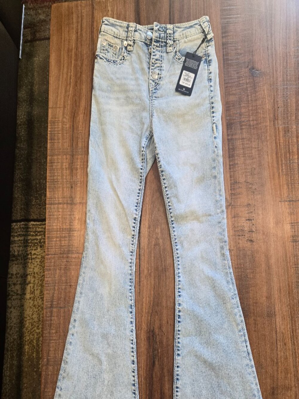 True Religion Charlie HR Vintage Flare Jeans in Hali - Size 26 - NWT